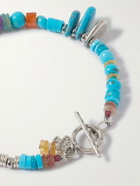 Peyote Bird - Playa Sterling Silver Multi-Stone Beaded Bracelet