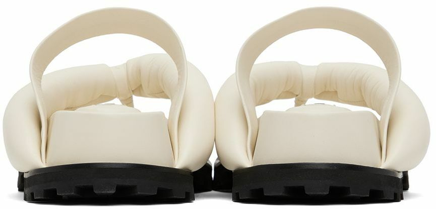 Jil Sander Off-White Oversize Strap Platform Sandals Jil Sander