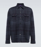 Ralph Lauren Purple Label - Checked cashmere and wool jacket