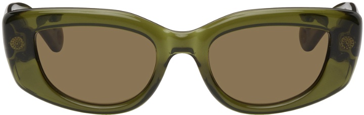 Photo: Lanvin Green Square Sunglasses