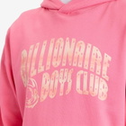 Billionaire Boys Club Men's Mountain Fill Arch Logo Hoodie in Pink