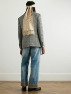 Valentino Garavani - Tasselled Printed Silk-Twill Scarf