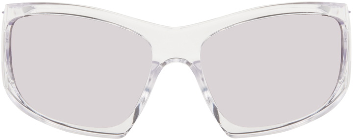 Photo: Givenchy Transparent Cutout Sunglasses