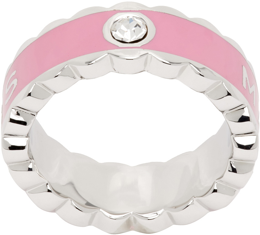 ＊MARC JACOBS ＊The Scallop Medallion リング Marc Jacobs Gold & Off-White 'The Scallop Medallion' Ring