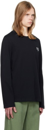 A.P.C. Black Oliver Long Sleeve T-Shirt