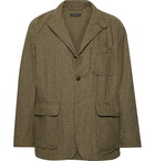 Engineered Garments - Unstructured Puppytooth Woven Blazer - Brown