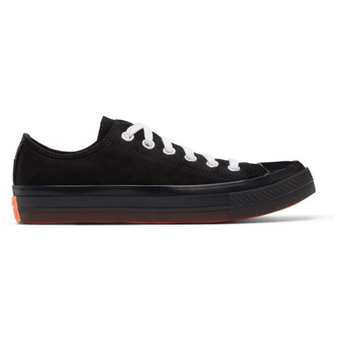 Photo: Converse Black Suede All Star CX OX Sneakers