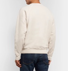 TOM FORD - Loopback Cotton-Blend Jersey Sweatshirt - Off-white