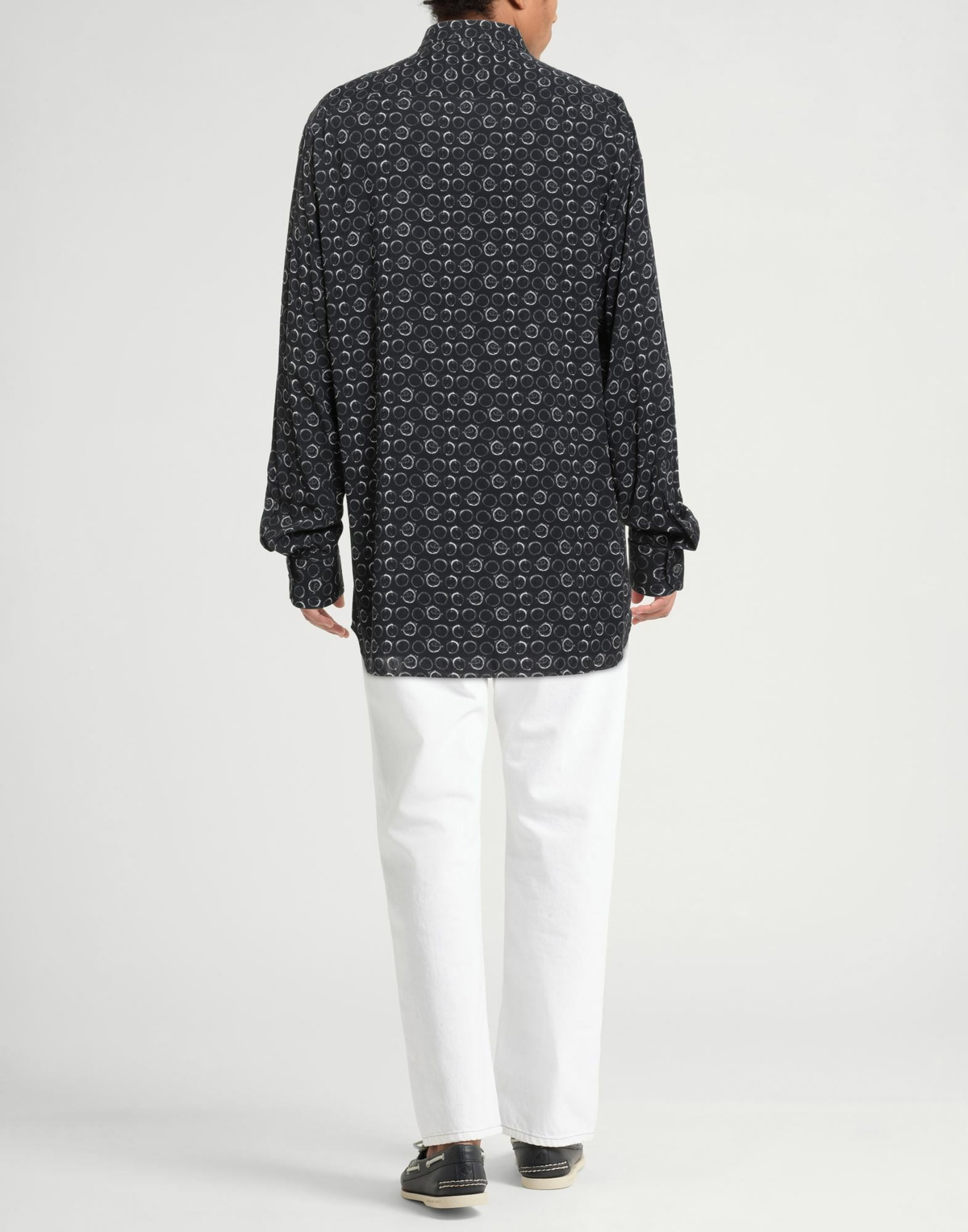 Lardini Mens Shirt in Black