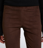 Arma Roche suede leggings