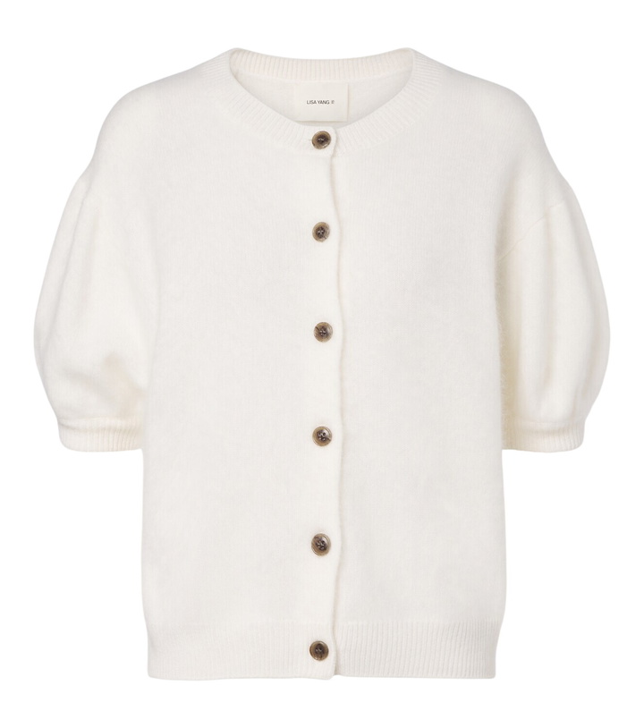 Photo: Lisa Yang Lucianne brushed cashmere cardigan