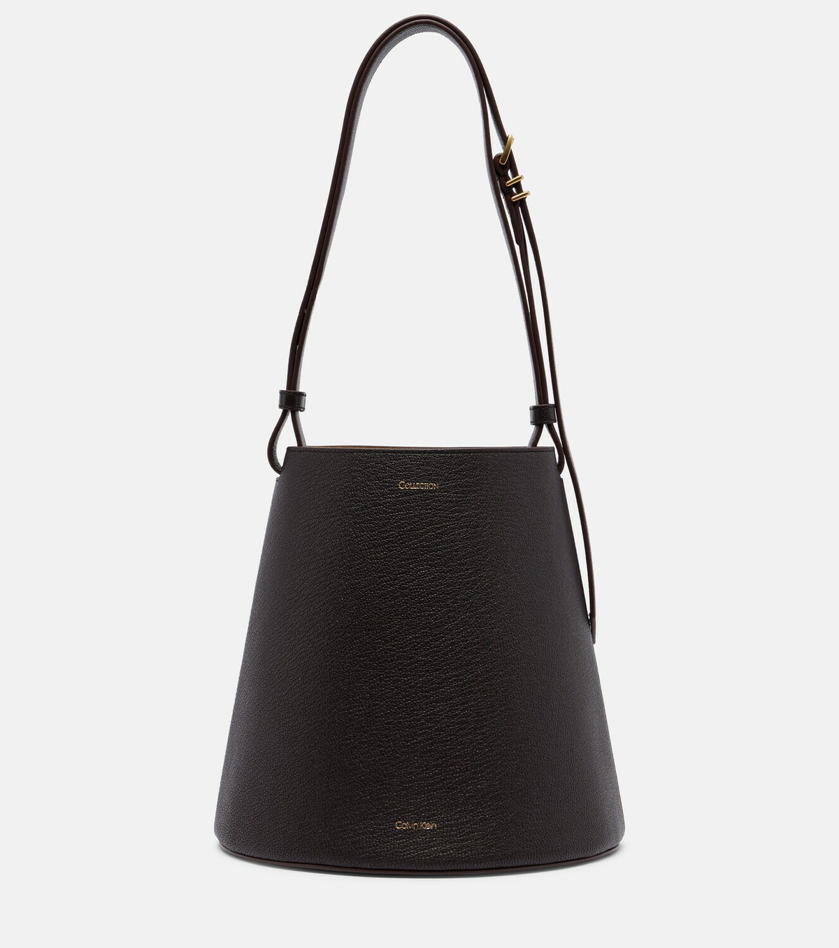 Calvin Klein Collection Orbita Small leather bucket bag