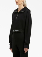 PALM ANGELS - Logo Cotton Hoodie