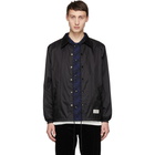 Wacko Maria Black Daido Moriyama Edition Coaches Jacket