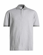 Eleventy Mens Polo shirt in Grey