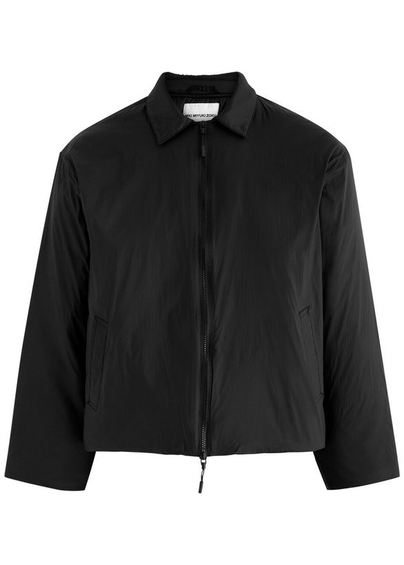 Photo: Mki Miyuki Zoku Loft Rider Padded Ripstop Nylon Jacket Black