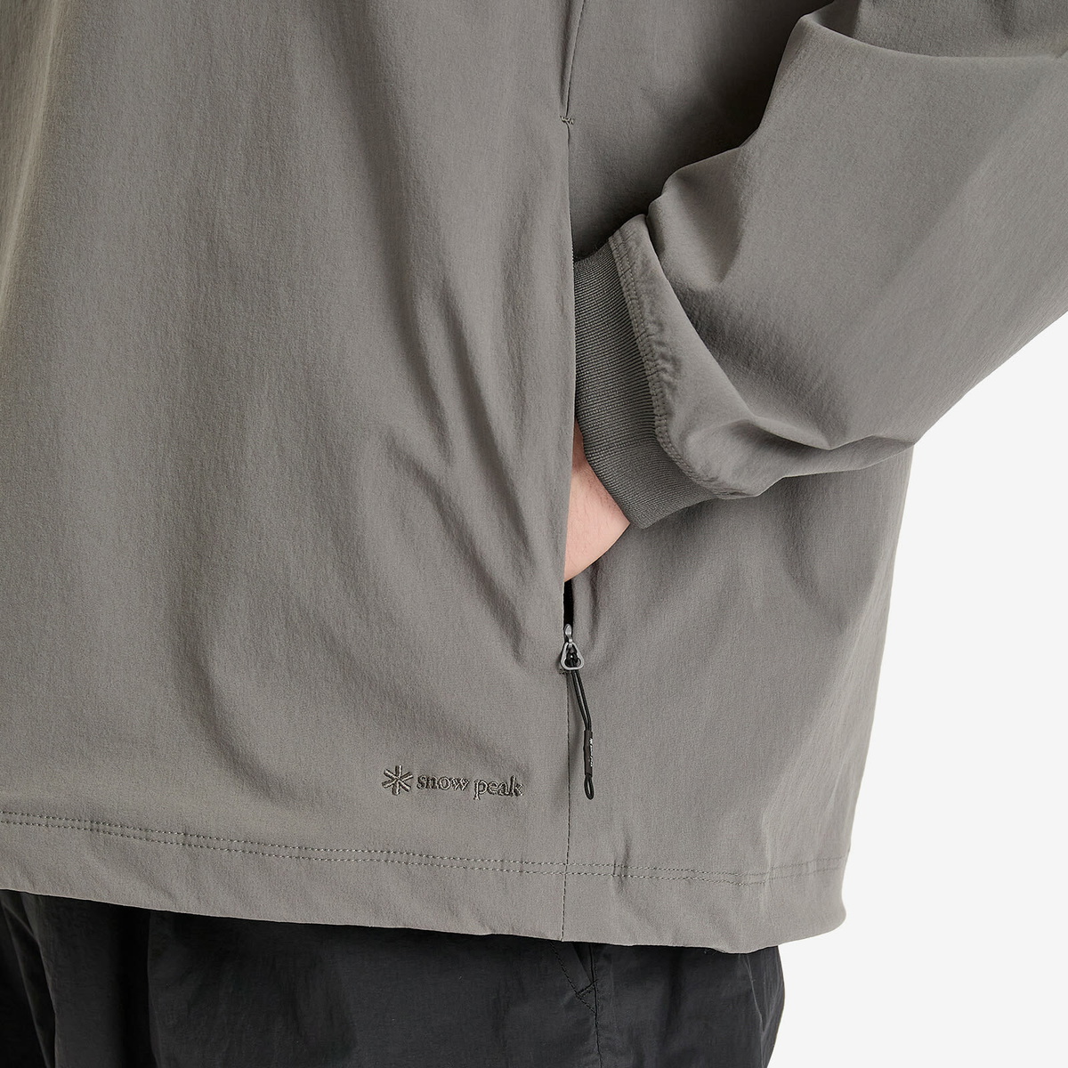 Snow Peak Men's Active Comfort Pullover in Grey