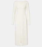 The Row Iragi knitted maxi dress