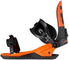 Union Binding Company Orange Strata Snowboard Bindings