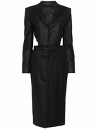 BETTTER Black Cut-Out Skirt Suit