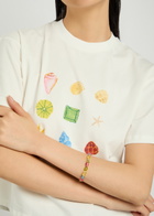 Anni LU Tropicana 18kt Gold-plated Bracelet - Multicoloured - One Size