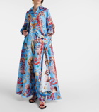 Dolce&Gabbana Capri printed silk kaftan