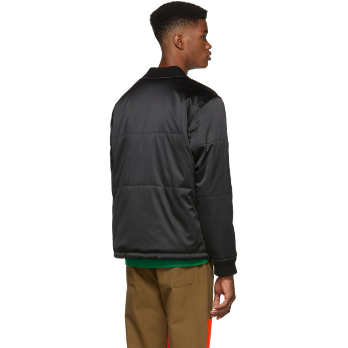 Apc black 2024 bomber jacket