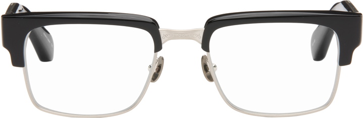 Photo: Matsuda Black & Silver M2071 Glasses