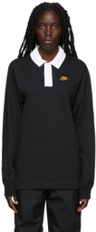 Nike Black Rugby Polo