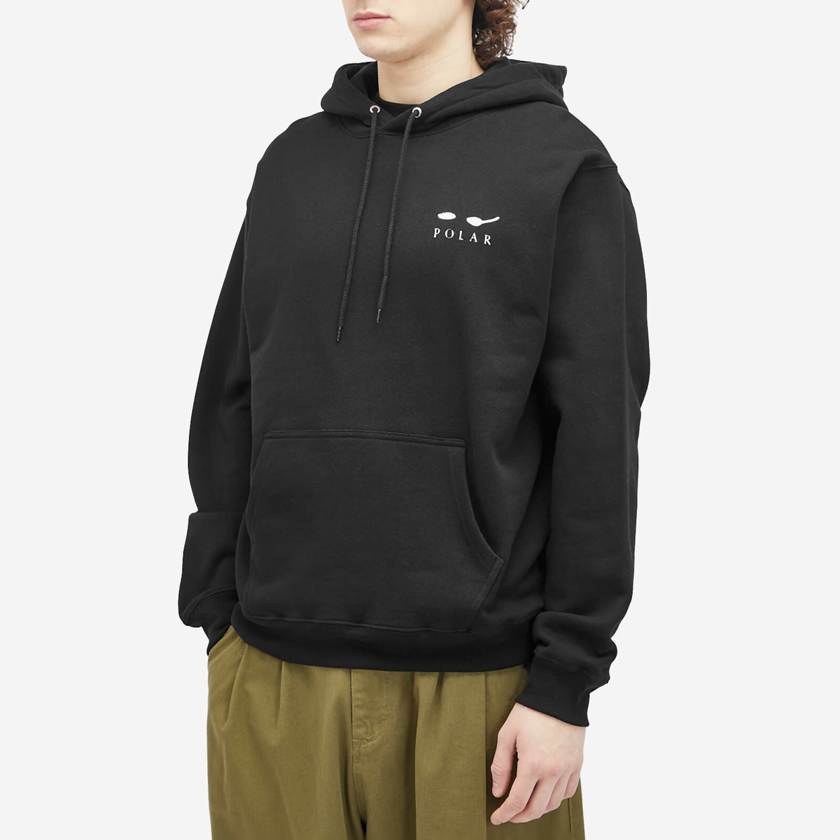 Polar Skate Co. Men's Dave Discoteque Hoodie in Black