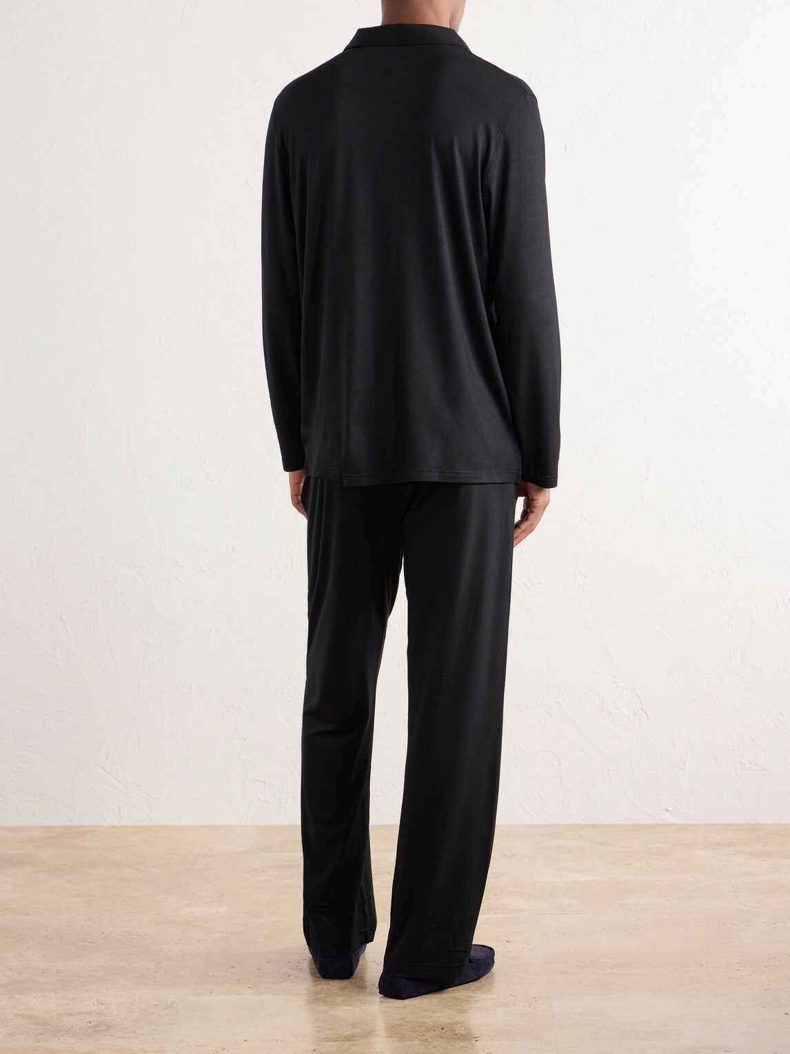 Derek Rose - Basel 1 Stretch-Modal Jersey Pyjama Set - Black