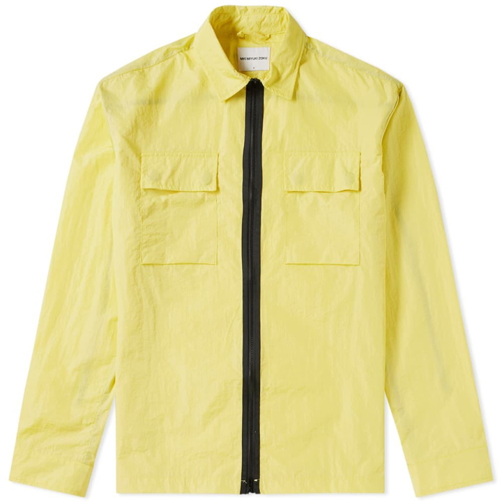 Photo: MKI Nylon Zip Shirt Jacket Yellow