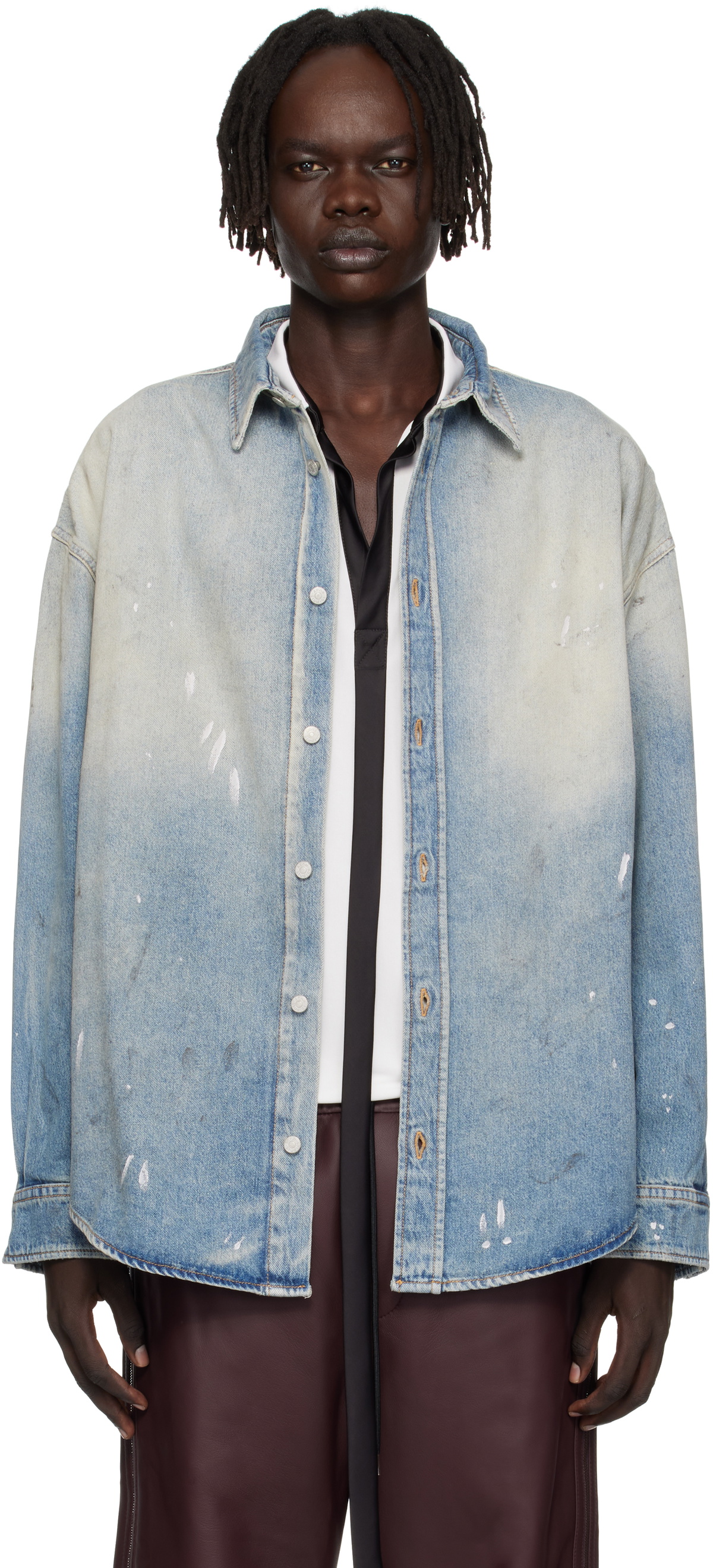 Acne Studios ボタンアップデニムシャツ XXS/XS