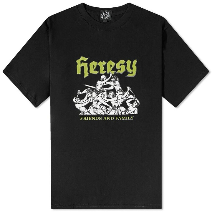 Photo: Heresy Men's Friends & Family T-Shirt in Black