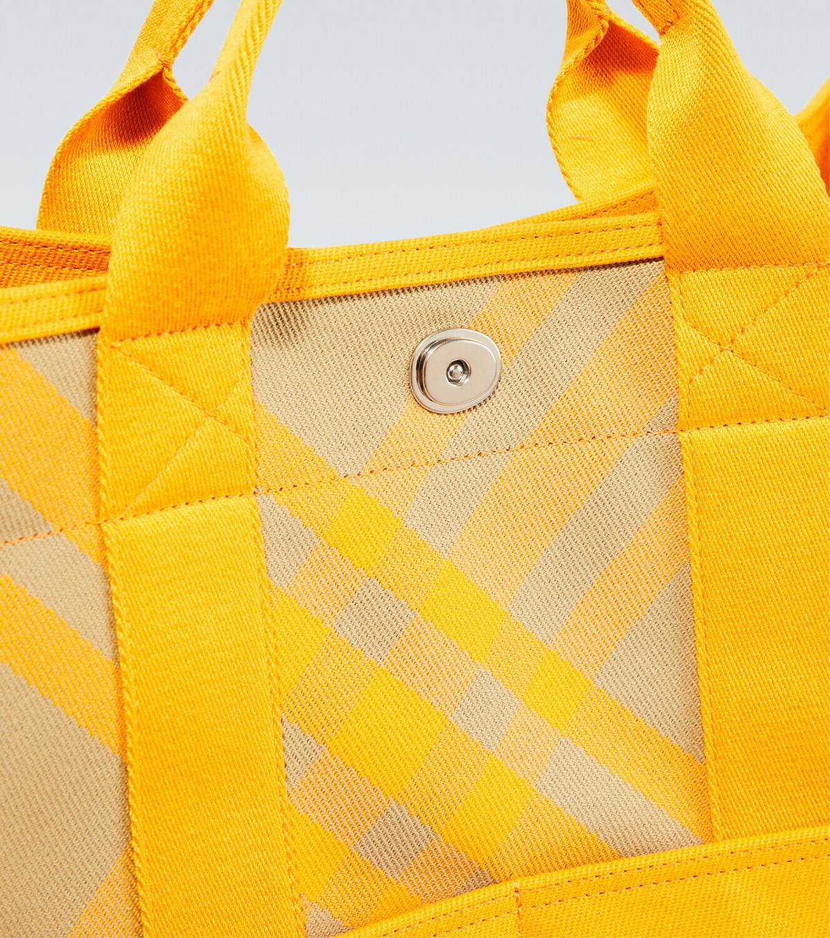 Burberry Shopper checked canvas tote bag Burberry