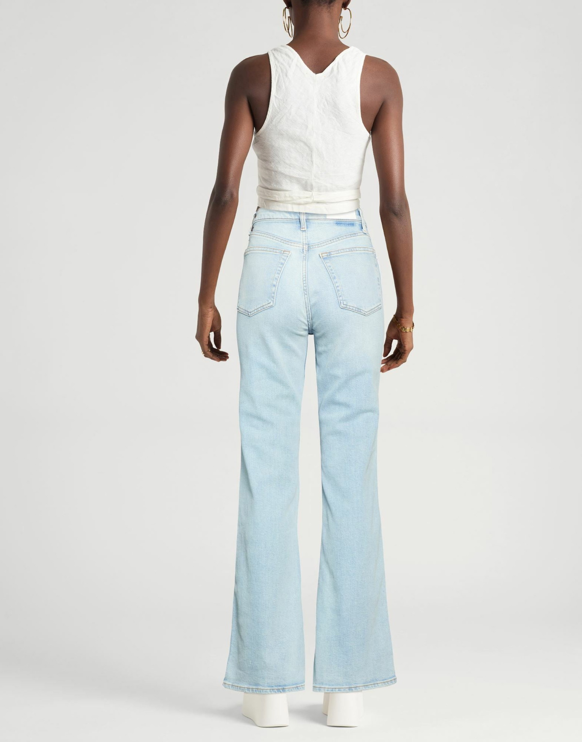 Re/done Womens Jeans in Blue