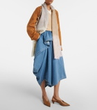 Loewe Anagram wool, silk and cashmere scarf