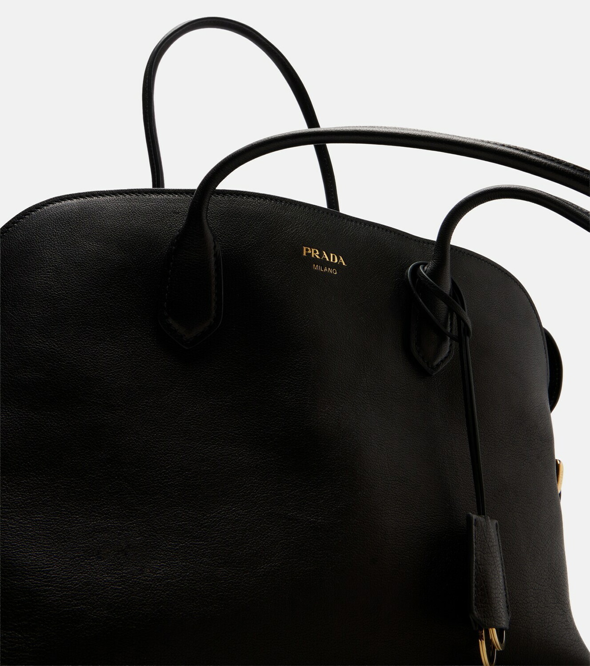 Prada Large leather tote bag