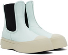 Marni Blue Pablo Chelsea Boots