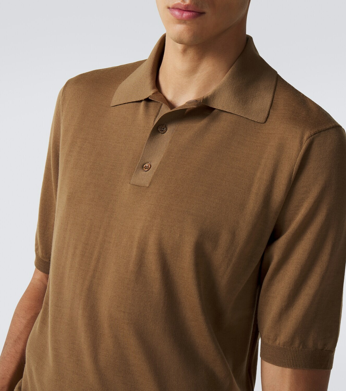 Saint Laurent Wool polo shirt