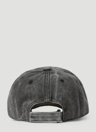 Acne Studios - Face Patch Baseball Cap in Grey