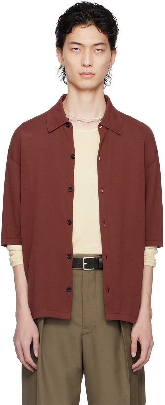 Photo: LEMAIRE Red Button Shirt