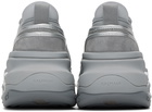 Balmain Gray B-Bold Sneakers