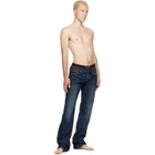 Raimundo Langlois Indigo Slim Straight Jeans