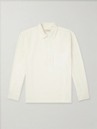 Officine Générale - Jordy Cotton-Twill Polo Shirt - Neutrals