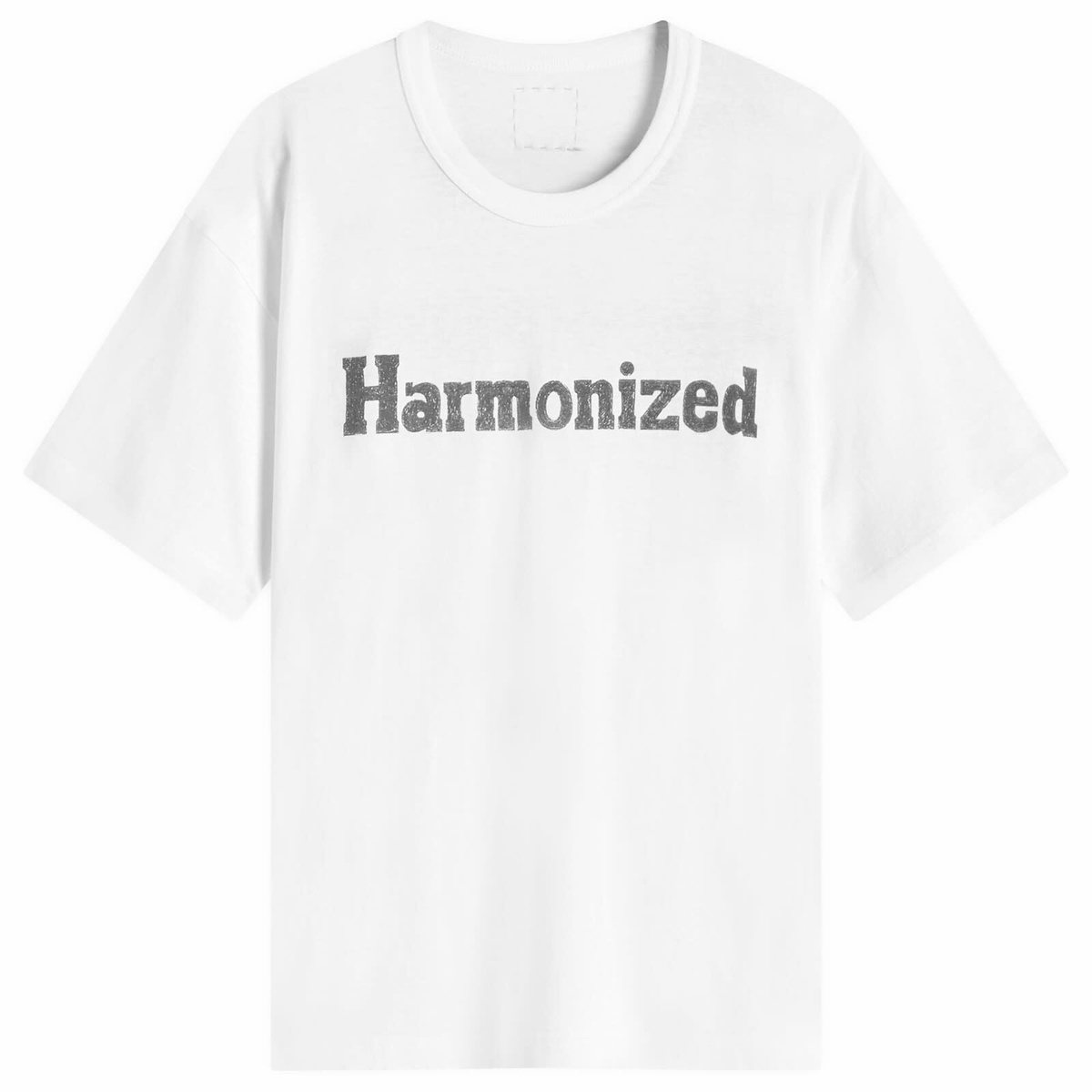 visvim JUMBO TEE S/S HARMONIZED Tシャツ Visvim Men's Harmonized Jumbo T-Shirt in White Visvim