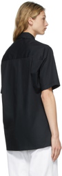 Opening Ceremony Black Melted Logo Short Sleeve Shirt