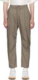 John Elliott Taupe Studio Trousers