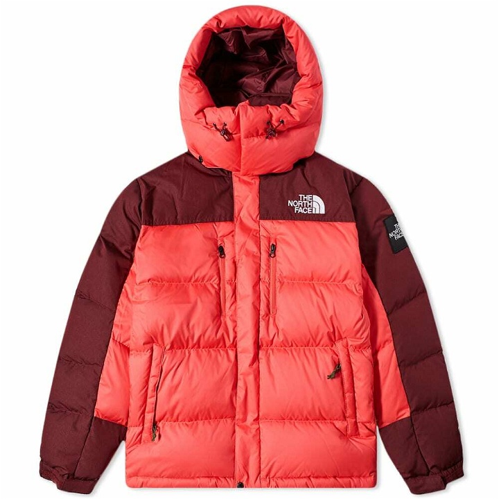 Photo: The North Face Men's Himalayan Down Parka Jacket in Paradise Pink/Regal Red