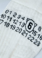 MM6 Maison Margiela Ribbed Knit Knee-High Socks